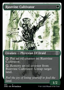 MTG RUSTVINE CULTIVATOR 455 FOIL EXC COMPLEAT COLTIVATORE ONE X EN - Picture 1 of 1