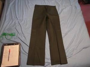 NWT VTG 80'S JC PENNEY OVER THE BOOT WESTERN JEANS 34 W X 31 L GREEN USA 1 - Picture 1 of 11