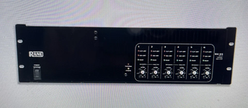 RANE MA6S PRO SOUND VERSTÄRKER / 6 KANÄLE - Bild 1 von 1