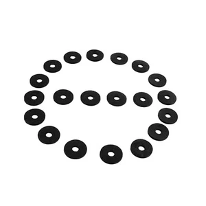 Lavadoras planas de goma 7/32" I.D, 3/4" O.D, 1/16" de espesor, 20 piezas; UW 16 - Imagen 1 de 1