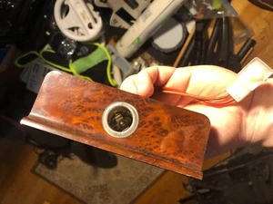 1995-2001 BMW E38 750IL 740IL 740I REAR CIG LIGHTER WOOD TRIM -  VAVONA - #2 - Picture 1 of 1
