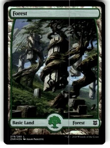 Forest (270) - Full Art Battle for Zendikar Regular MTG NM FOIL - Picture 1 of 2