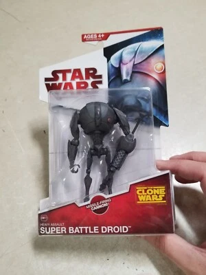 Star Wars The Clone Wars HEAVY ASALTO SUPER BATTLE DROID CW11 cañón de misiles Foto 1 de 3