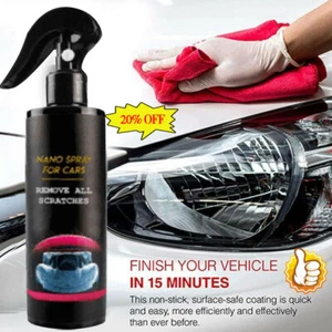120ml Nano Car Scratch Remover Nano Spray Scratch Eraser Repair-35% OFF Hotsale - Picture 1 of 12