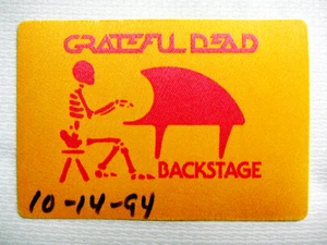Ratón Grateful Dead Backstage Pass Nueva York MSG 14/10/94 14/10/1994 Egipto 1978 - Imagen 1 de 1