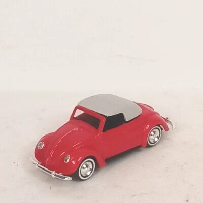 Busch Volkswagen Beetle Hebmuller Cabrio VW Diecast escala 1:87 vintage Alemania Foto 1 de 4