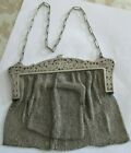 Vintage Sterling Silver Purse  240 Grams With Smaller Purse Inside, Both Open Up