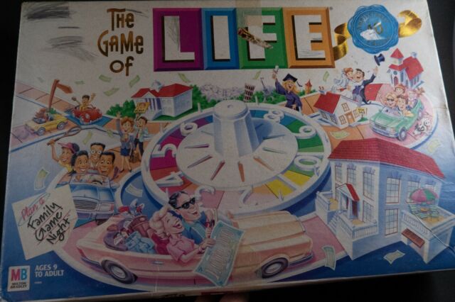 GAME OF LIFE REPLACEMENT BOARD / 1999 FOLDS Rectangle in Quarters / BOARD  ONLY