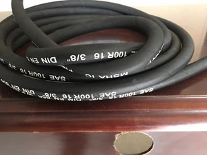 3/8" (#6) R16 - 100ft. New Two Wire Hydraulic Hose, 5,000 PSI H24506 - Picture 1 of 3