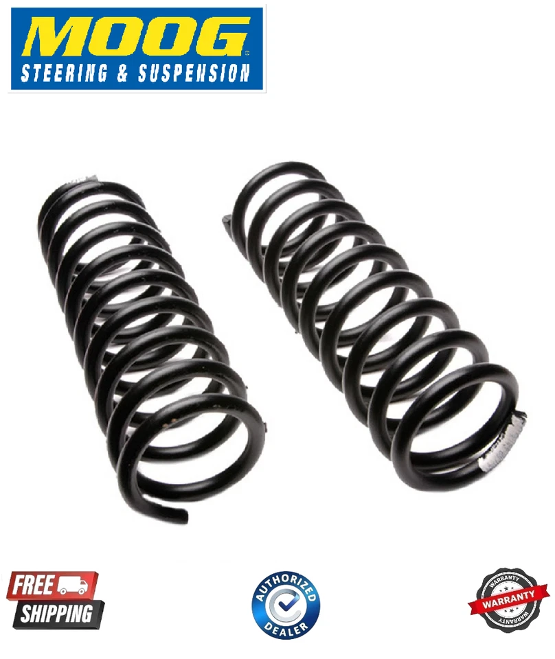 5278 Moog Juego de 2 muelles helicoidales delanteros para Chevy Coupe Sedán Parisienne Nova Par Foto 1 de 1