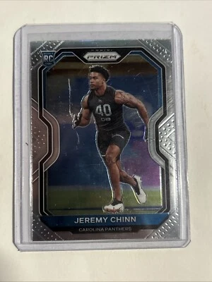 2020 Panini Prizm #367 Jeremy Chinn Rookie Carolina Panthers - Image 1 of 2