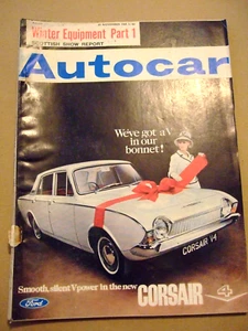 The Autocar November 19th 1965  Magazine good condition for age - Picture 1 of 4