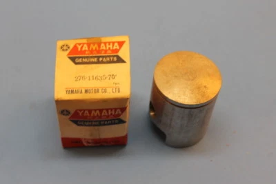 NOS YAMAHA 1970 71 HT1 1ª O/S 0,25 (50,25 mm) pieza pistón # 276-11635-70-00 Foto 1 de 4