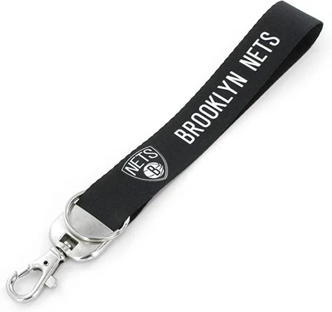 Brooklyn Nets Deluxe Wristlet Keychain, NBA Licensed Cover