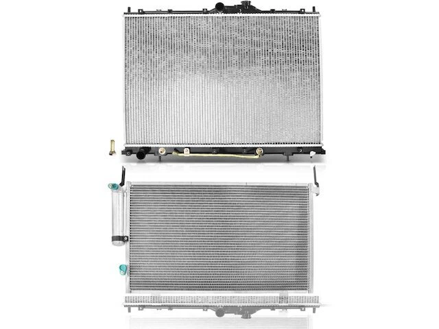 Radiator and A/C Condenser Kit fits Mitsubishi Endeavor 2006 3.8L V6 35NMFN - Image 1 of 1