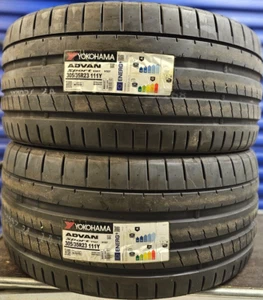 2X YOKOHAMA ADVAN SPORT V107 305/35 ZR23 XL 111Y 305 35 23 SUV TYRES 3053523 D+A - Picture 1 of 5