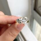 Pear And Heart Cut Moissanite Diamond Ring,