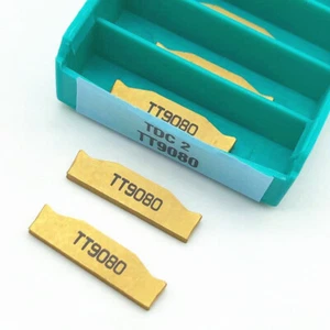 20Pcs TDC2 9080 2mm CNC Parting Grooving Cutter Carbide Insert For Steel - Picture 1 of 5