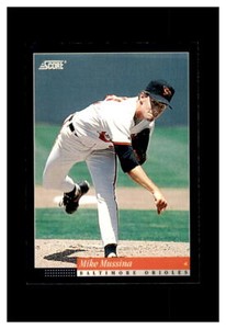 MIKE MUSSINA BALTIMORE ORIOLES SCORE 1994 #9
