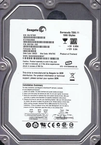 FOR DATA RECOVERY Seagate ST31000340AS 9BX158-303 9QJ 1TB 3.5 3315 BAD SECTOR - Picture 1 of 2