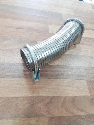 200MM STAINLESS POLYLOCK EXHAUST FLEXI PIPE REPAIR KIT ALL SIZES WITH CLAMPS - Image 1 of 2