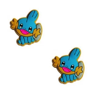 Mudkip Pokemon For Crocs Shoe Charms Jibbitz - 2 Pieces - Picture 1 of 1