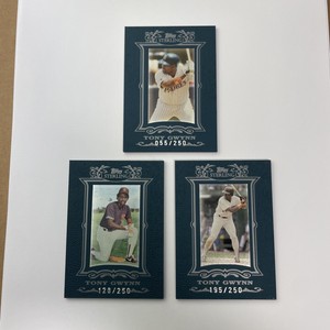 2007 Topps Sterling Tony Gwynn /250 #055, #128, #195 - Lot of 3