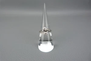 Très belle Bague en argent 925 et zircon, Taille 51, en très bon état. - Picture 1 of 3