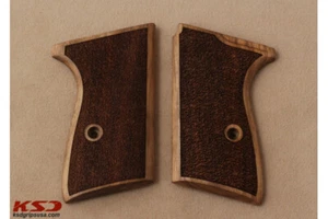 KSD Brand Walther PP GERMANY Compatible Walnut Grips - Picture 1 of 1