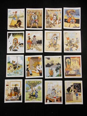 Juego completo de 16 tarjetas de cigarrillo Churchman Howlers 1936 Foto 1 de 2