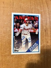 2023 Topps Series 2 - Ryan Aguilar - 1988 On Card Rookie Auto ANGELS RC