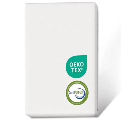 Colchón Pack and Play (38"x26"x1.5'') Certificado, Hipoalergénico Doble Cara P... Foto 1 de 4