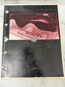 Harley Davidson Painted Parts Catalog Dealers Manual 99489-02 - Bild 1 von 8