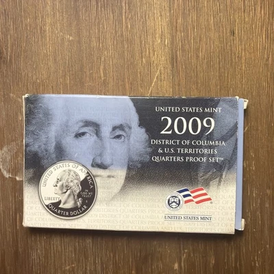 2009 US Mint, District of Columbia & US Territories Quarter Clad Proof Set - Image 1 of 3