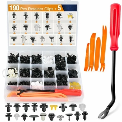 Kit de clips de retención de parachoques de automóvil para Subaru Forester tornillos de remache sujetador removedor Foto 1 de 4