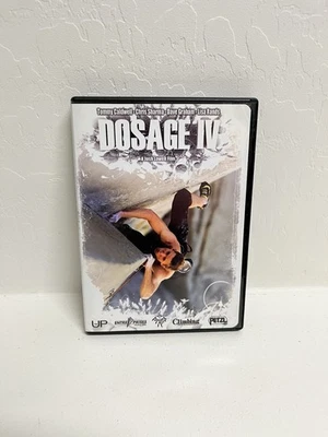 Dosage IV (DVD, 2006) Freeclimbing Bouldering Tested Excellent Condition - Image 1 of 4