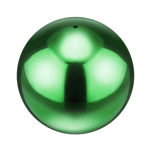 Confezione 1 Globi da Giardino Osservazione Palline 4 Pollici per Giardino/Laghetto [Verde Rubino] - Foto 1 di 7