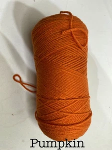 Southern Belle Mill End Yarn 12 oz Pumpkin / Orange 4 Ply Acrylic - Picture 1 of 1