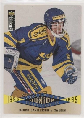 1995-96 Upper Deck Collector's Choice Player's Club Bjorn Danielsson #342 - Image 1 of 2