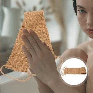 Toalla exfoliante corporal fregadora trasera baño lavado paño para baño - Imagen 1 de 12