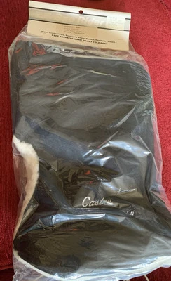 New Old Stock Sno Rider Castre Handlebar Gauntlets Gloves Black NOS Made In USA  - Image 1 of 3