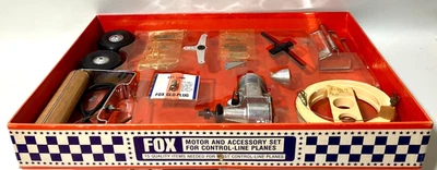 Very Rare New In Box Fox Starter Set For Control Line Flyers W/Fox .35 - Image 1 of 4