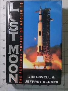 SIGNED By Jim Lovell Lost Moon (Apollo 13) Autographed By Astronaut - Imagen 1 de 3