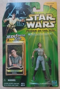 Star Wars Power of the Jedi POTJ Collection 1 Leia Organa General .0100 - Picture 1 of 2