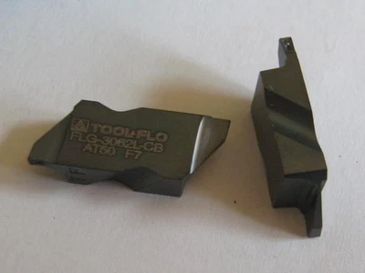 ToolFlo FLG-3062L-CB AT50 (pkg/5) Top Notch Coated Carbide Grooving Inserts - Image 1 of 3