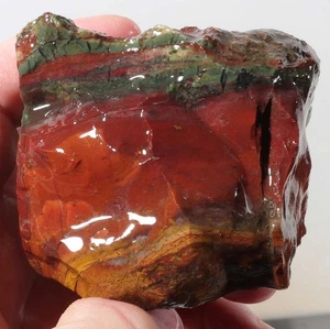 Oregon Haystack Butte Jasper lapidary 10.1 oz. rough Rkj - Picture 1 of 15