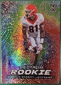 Marcus Rosemy-Jacksaint/25 2024 Hoja Electrum Tie Dye Brillo Novato RC Águilas - Imagen 1 de 2