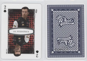 2009 Wheels Main Event Playing Cards Blue JR Fitzpatrick #2S Rookie RC