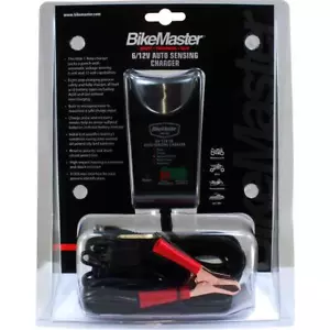 Bikemaster 6 or 12 Volt Motorcycle ATV Jet Ski Snowmobile Auto Sensing 1 Amp - Foto 1 di 5