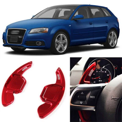 Extensión de palanca de cambios DSG para volante adicional de aleación 2 piezas para Audi A3 09-12 Foto 1 de 4